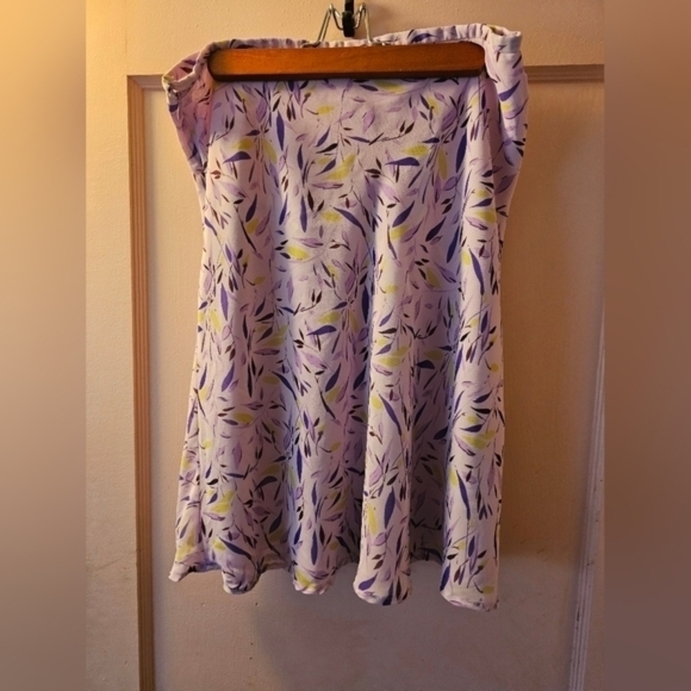Old Navy lilac floral‎ print skirt